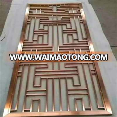 Laser Cut Decorative Screens Stainless Steel Metal Panels